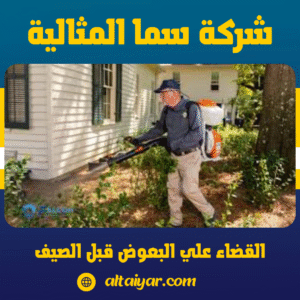 القضاء علي البعوض قبل الصيف