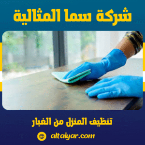 تنظيف المنزل من الغبار