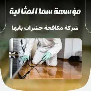شركة مكافحة حشرات بابها