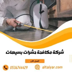 شركة مكافحة حشرات بسيهات