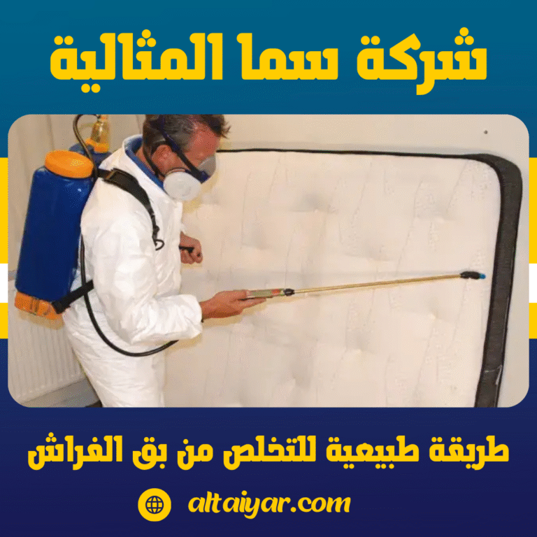 طريقة طبيعية للتخلص من بق الفراش