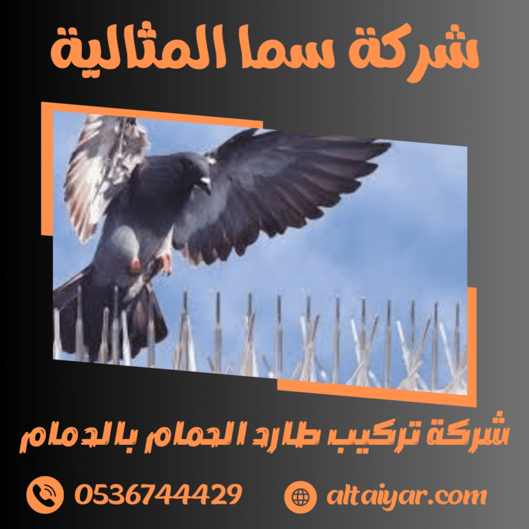 شركة تركيب طارد الحمام بالدمام