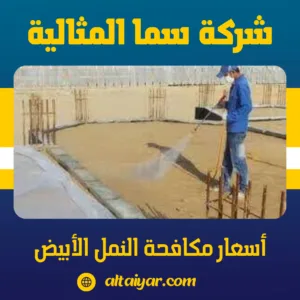 أسعار مكافحة النمل الأبيض أسعار مكافحة النمل الأبيض